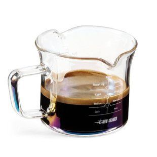 Мерный стакан для эспрессо MHW-3Bomber 120 мл Glass Measuring Cup Double Spout Multicol