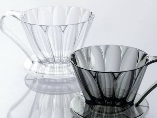 Пуровер CAFEC Tritan Flower Dripper Oval 101 Clear