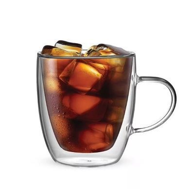 Набір скляних чашок Bialetti Capri 2 шт 350 мл