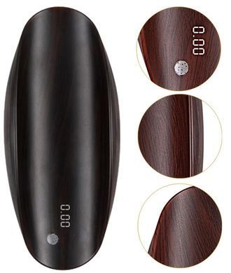 Ваги для чаю CALANDIS Електронні Sandal Wood 200 грм Темно-коричневі