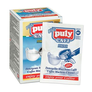 Средство для чистки домашних кофемашин Puly Caff Powder (10 x 20 грамм)