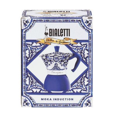 Гейзерная индукционная кофеварка Bialetti Dolce&Gabbana на 4 чашки (190 мл)