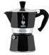 Гейзерна кавоварка Bialetti Moka Express на 3 чашки (130 мл) Чорна