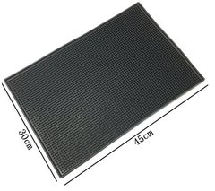 Силіконовий килимок барний 45 на 30 см (гумовий)