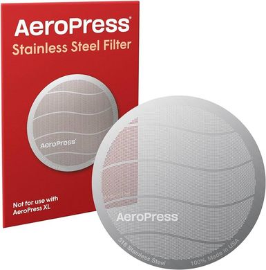 Фильтр многоразовый для аэропресса, металлический AeroPress Stainless Steel Filter