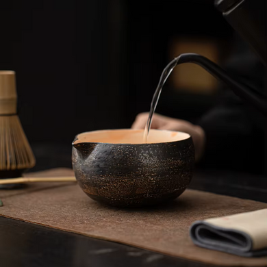 Набір для приготування чаю Матча подарунковий катакучі Rustic Kuro 500 мл