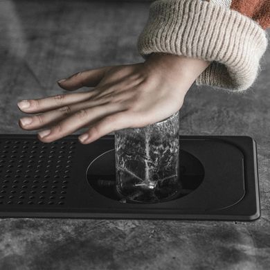 Рінзер барний MHW-3Bomber 53 на 16.5 см. Cup Rinser Black врізний