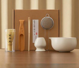 Набір для приготування матча Aoi Yoru Matcha Set білий 550 мл