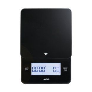 Весы для кофе Hario Barista Glass Scale Black