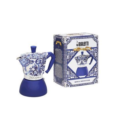 Гейзерная индукционная кофеварка Bialetti Dolce&Gabbana на 6 чашек (270 мл)