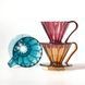 Пуровер CAFEC Tritan Flower Dripper Cup1 Blue Green