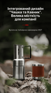Гейзерна кавоварка MHW-3Bomber Outdoor Moka Pot&nbsp;350 мл