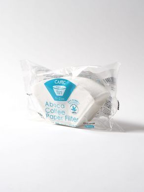 Фільтри паперові 101 CAFEC ABACA Trapezoid Filter Paper 100 шт