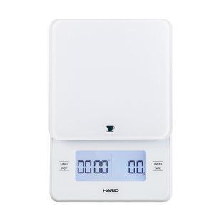 Весы для кофе Hario Barista Glass Scale White