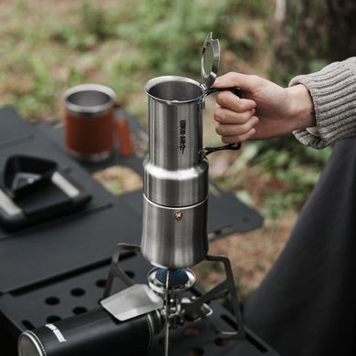 Гейзерна кавоварка MHW-3Bomber Outdoor Moka Pot&nbsp;350 мл