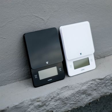 Ваги для кави Hario Barista Glass Scale White