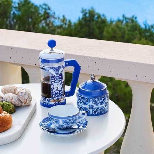 Купить Френч-пресс Bialetti x Dolce & Gabbana Blu Mediterraneo 350
