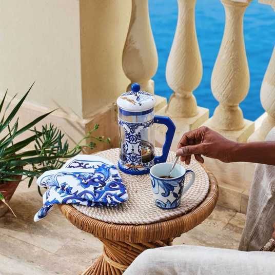 Купить Френч-пресс Bialetti x Dolce & Gabbana Blu Mediterraneo 350