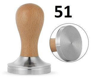 Темпер для кофе MHW-3Bomber 51 mm Vase рефленый