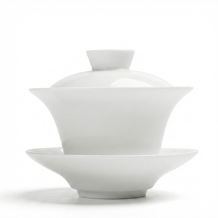 Гайвань фарфоровая Белая яшма 120 мл