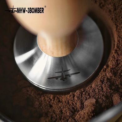 Темпер для кофе MHW-3Bomber 58 mm Vase рефленый
